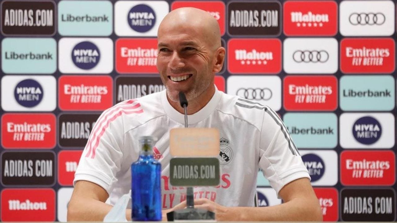 Zidane explota ante cuestionamientos de la prensa: Estas preguntas me hacen reír