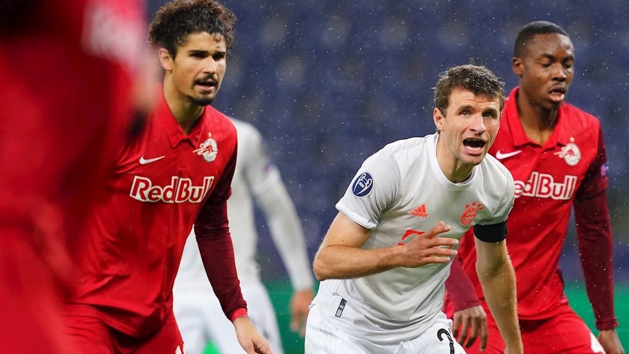 El Bayern golea tras sufrir en la primera parte ante el Salzburgo