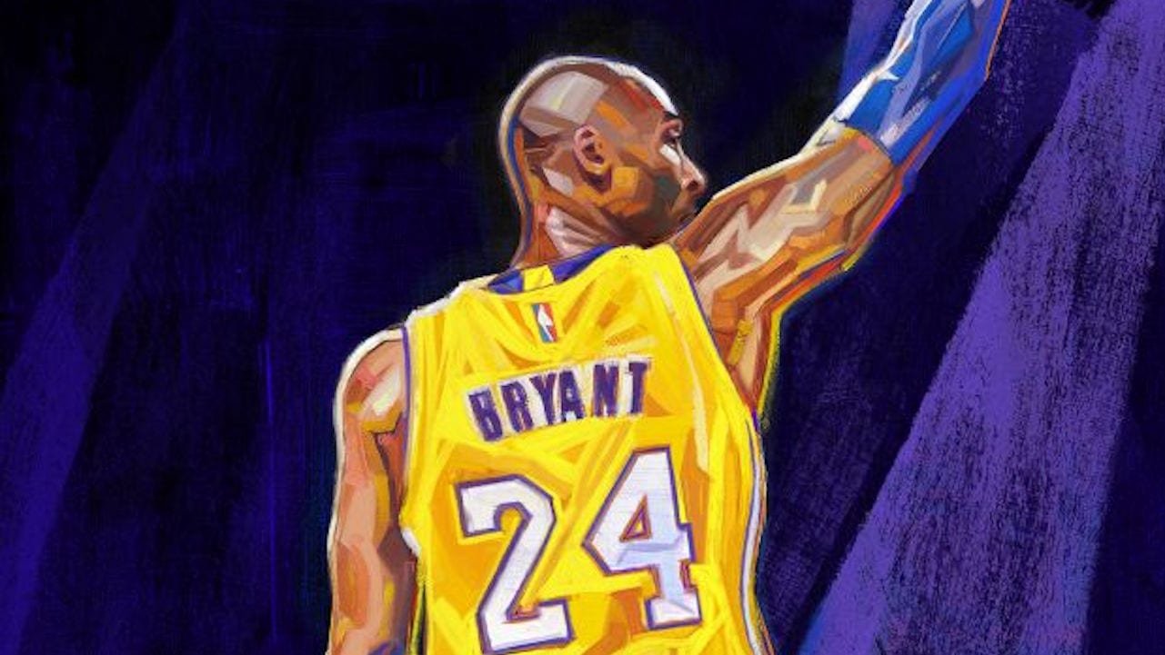 Kobe Bryant ocupa la sexta posición en la lista de fallecidos que más dinero ganan