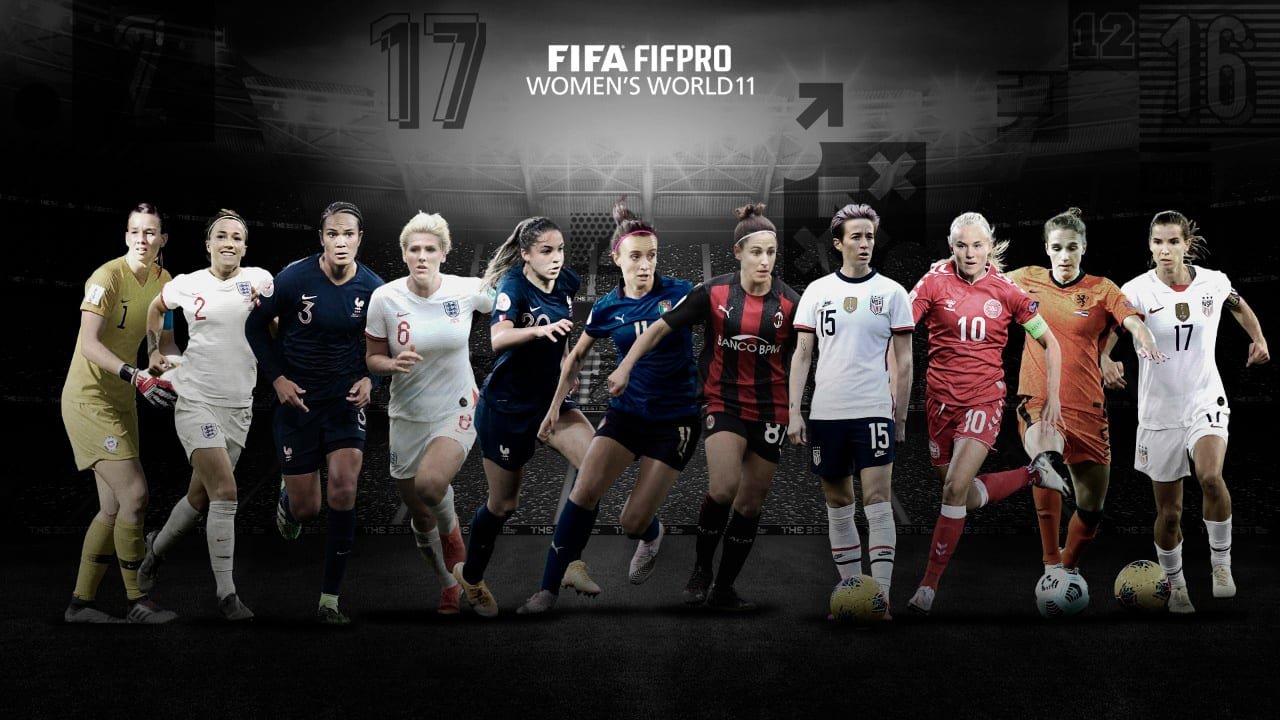 El once ideal del FIFPro femenino 2020