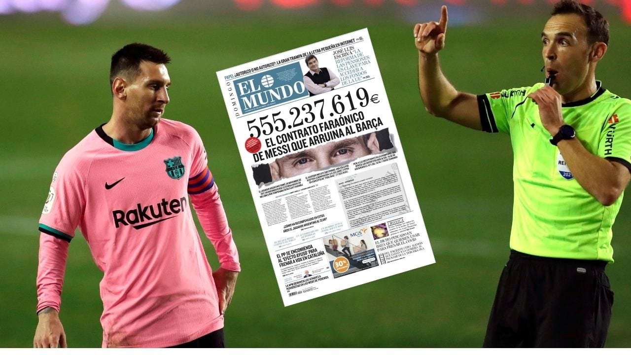 ¡Una locura! Revelan el escandaloso contrato de Messi que tendría al Barcelona en crisis financiera
