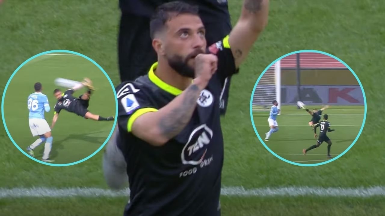 Para ver una y otra vez: Golazo alucinante del Spezia en Serie A que estará en el Puskas