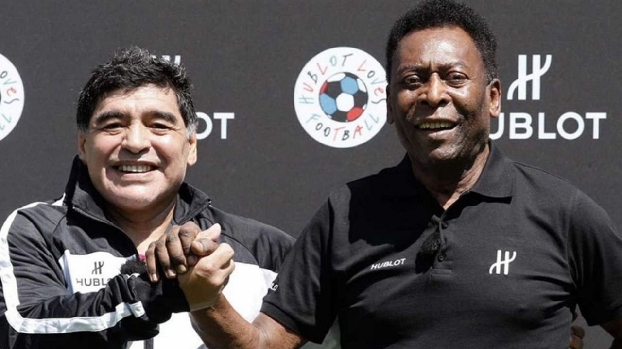Pelé sobre Maradona: A veces bromeábamos quién era mejor