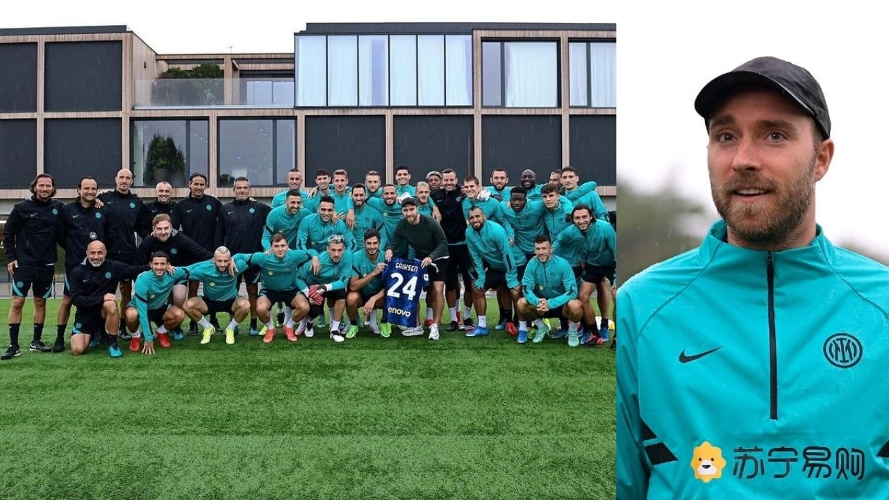 Eriksen regresa al centro deportivo del Inter para seguir con su recuperación
