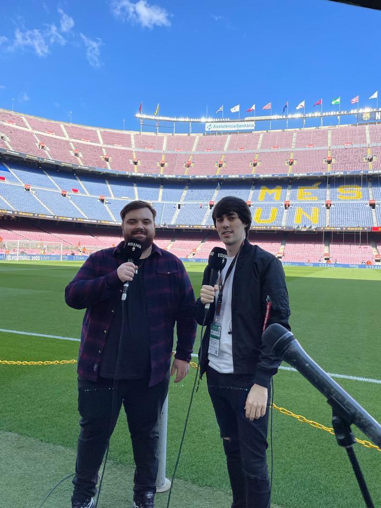Así narró los goles del Clásico español el famoso youtuber, Ibai Llanos