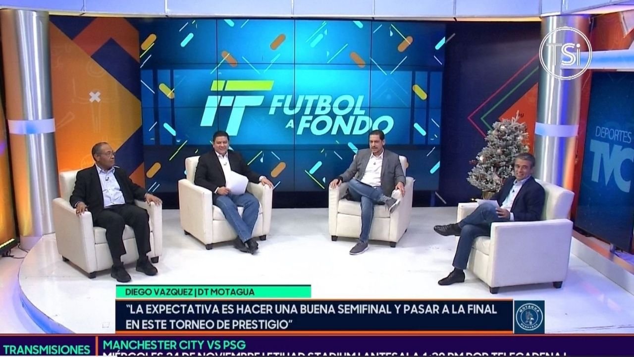 Juan Carlos Pineda en Fútbol a Fondo sobre el duelo Motagua y Forge FC: 'De esta llave saldrá el campeón'