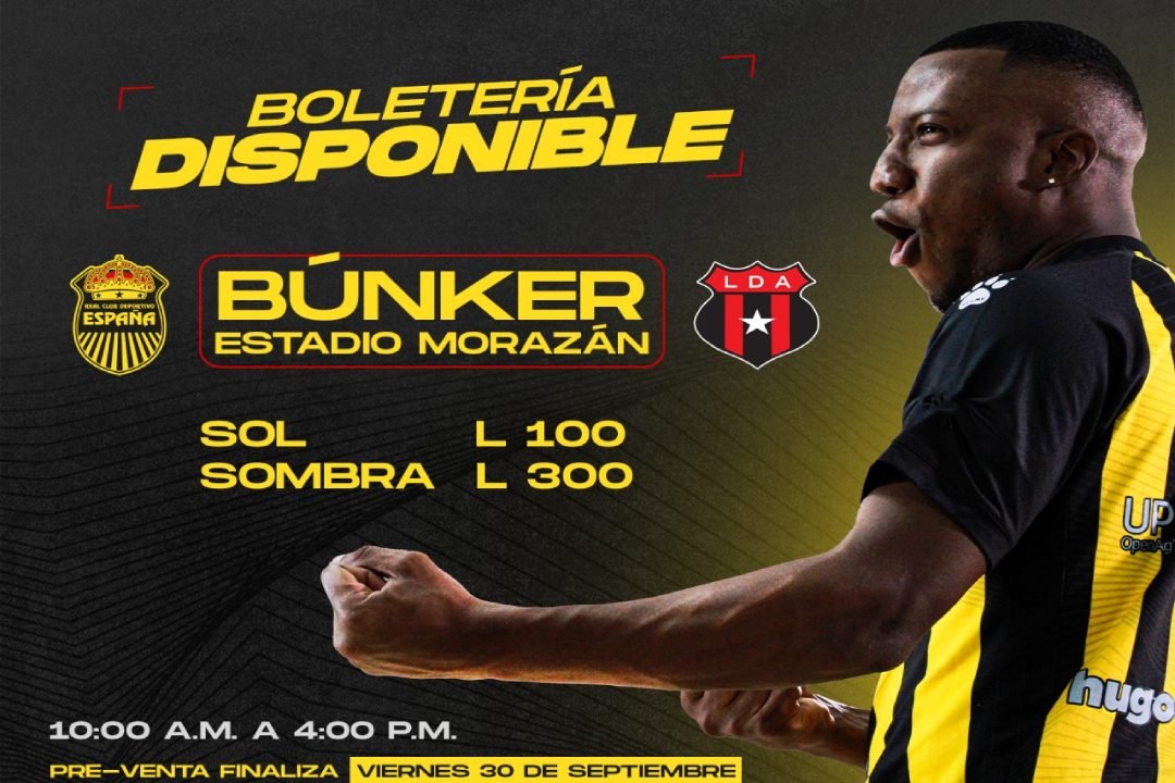 Real España vs Alajuelense: los precios oficiales para el partido de ida en la semifinal de la Liga de Concacaf