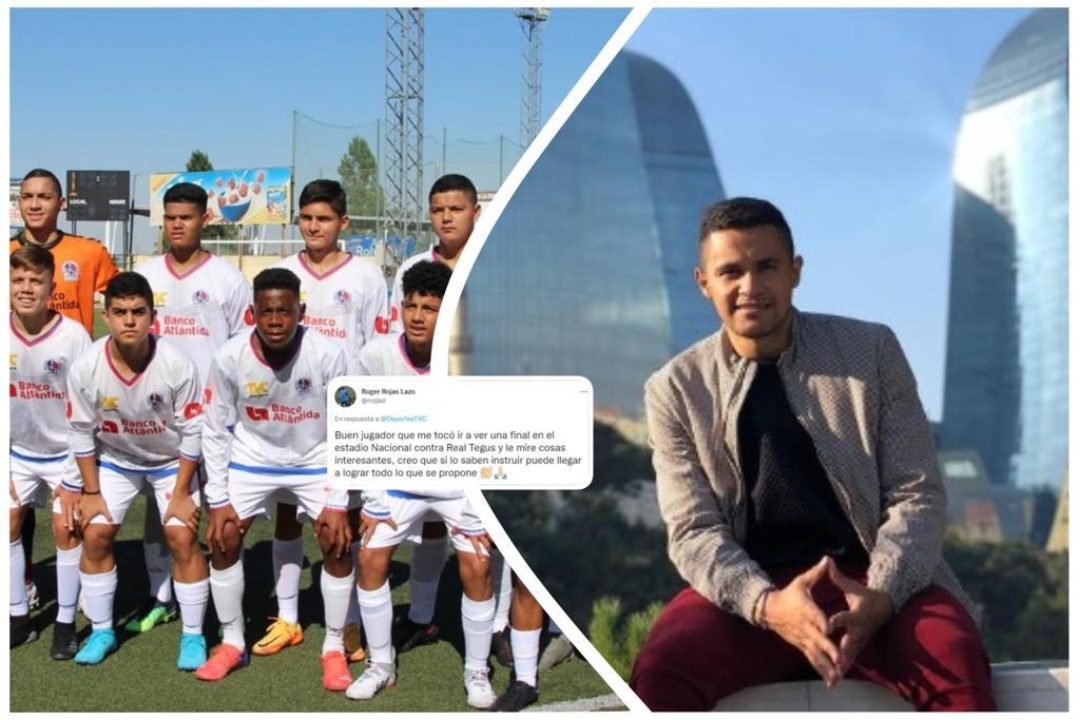 Roger Rojas se encanta por una joven promesa de 14 años de las reservas del Olimpia