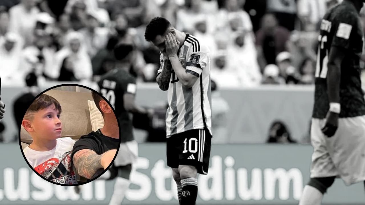 Messi confiesa lo que le hicieron a uno de sus hijos para que terminara llorando en Qatar