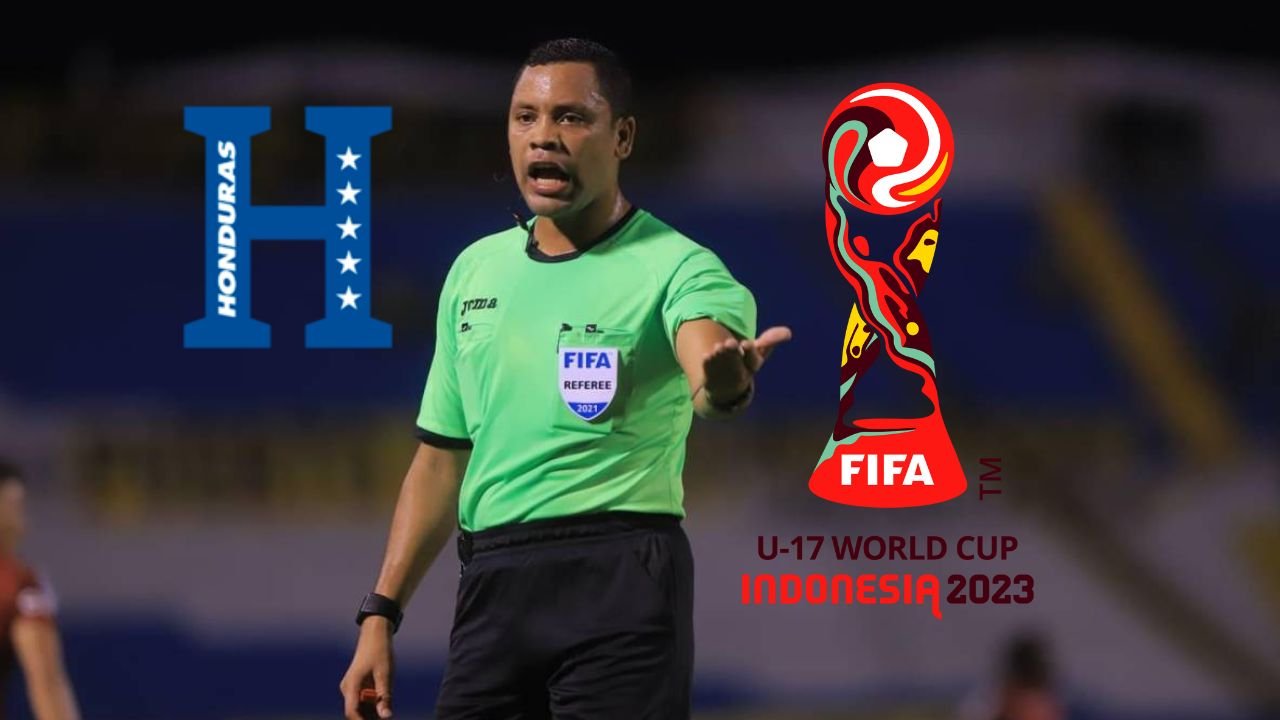 Mundial Sub 17 Indonesia 2023: Selvin Brown lidera el grupo de árbitros hondureños que estarán en el torneo