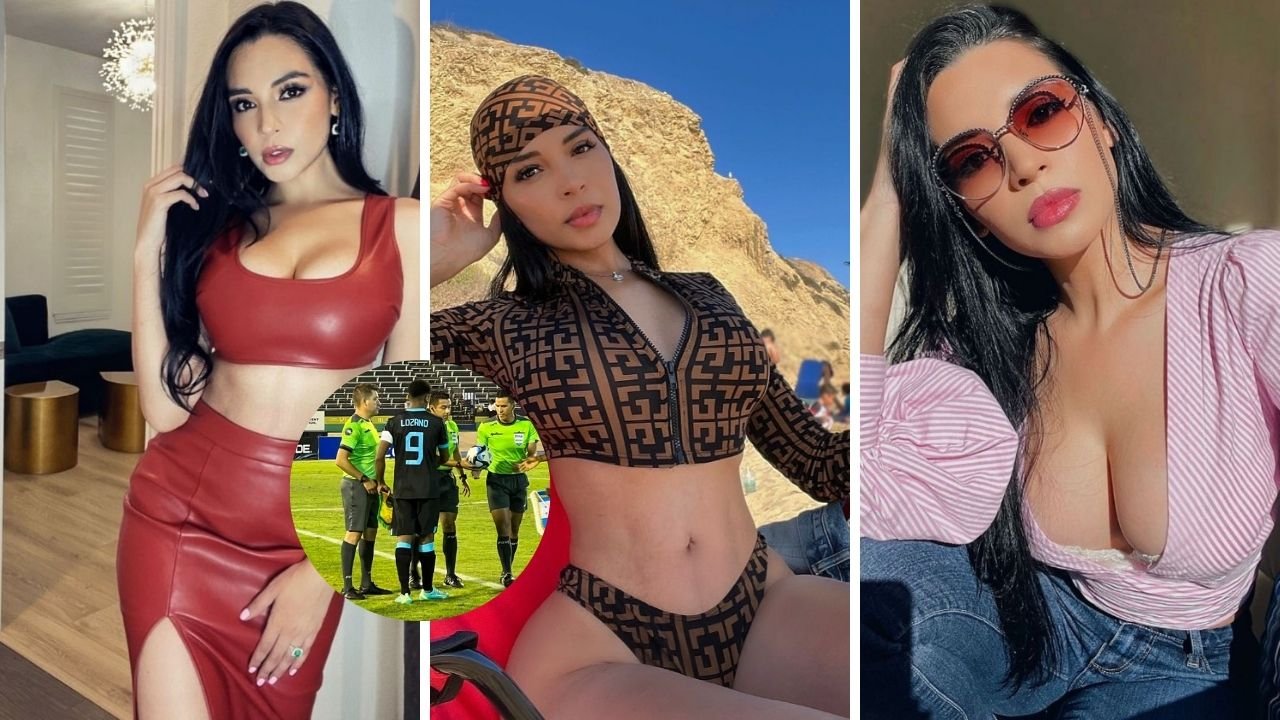 Joselinn Silver, la monumental novia del Choco Lozano, el nuevo capitán de la Selección de Honduras
