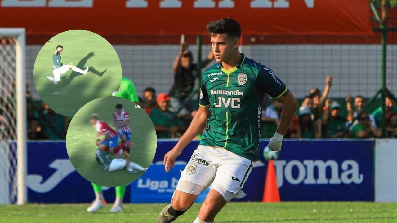 Marathón vs Olimpia: La salvaje entrada de André Orellana en contra de dos jugadores del León