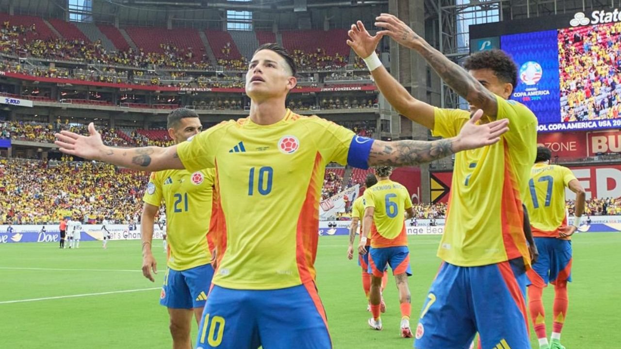 Colombia golea a Panamá y reafirma su candidatura al título