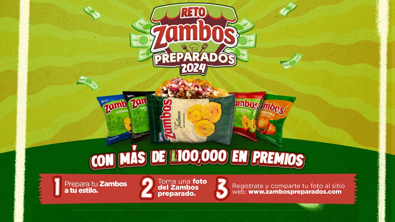 ¡Participa y gana muchos premios en el Reto Zambos Preparados 2024!