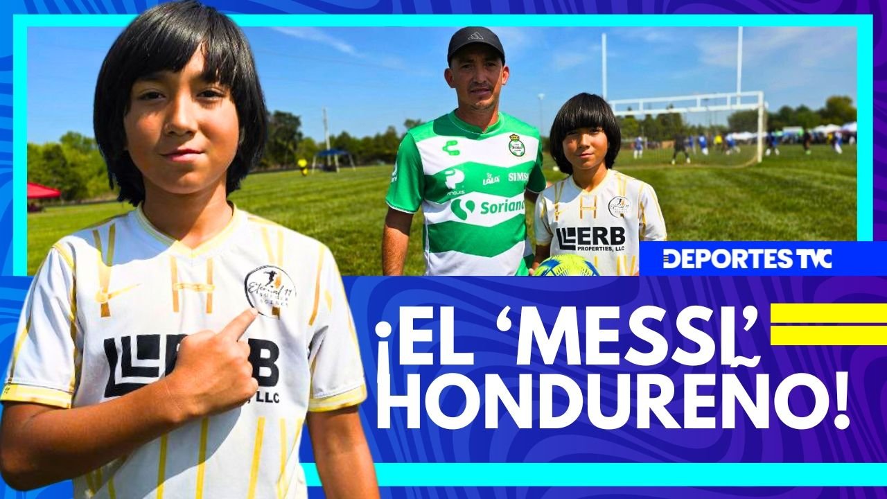 Thiago Messi Guerra, el niño de padre hondureño que brilla en el fútbol de Estados Unidos