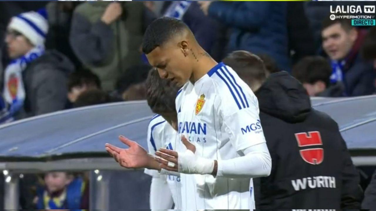 Kervin Arriaga impresionó en su debut con Real Zaragoza en la Romareda