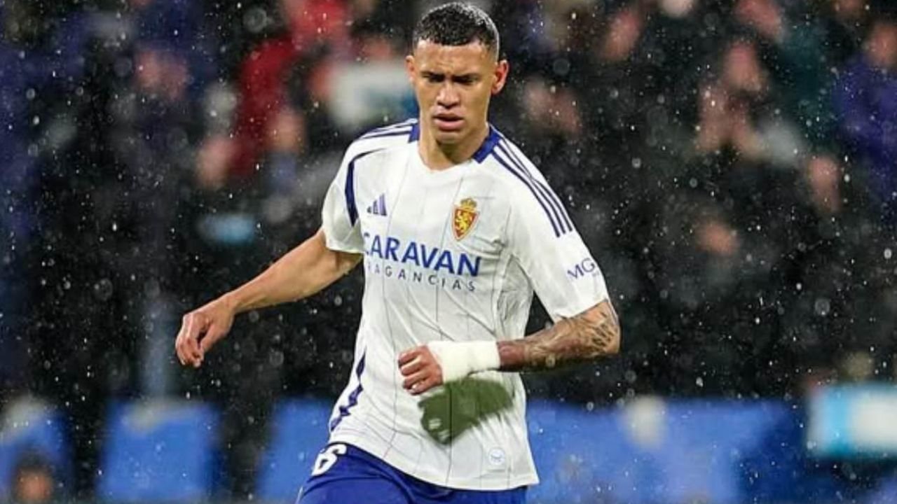 Así le fue a Kervin Arriaga con el Real Zaragoza de España en partido por la