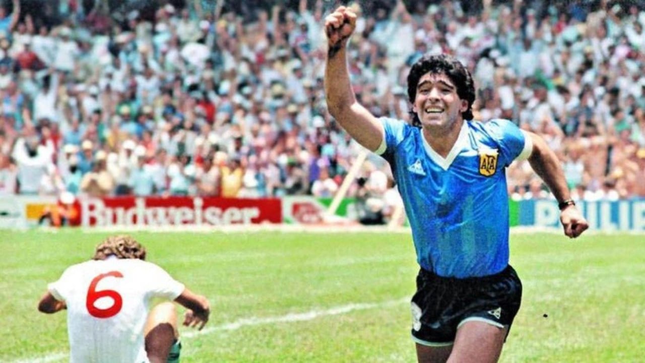 El Gol del Siglo  y La Mano de dios de Maradona llegan a su 34 aniversario
