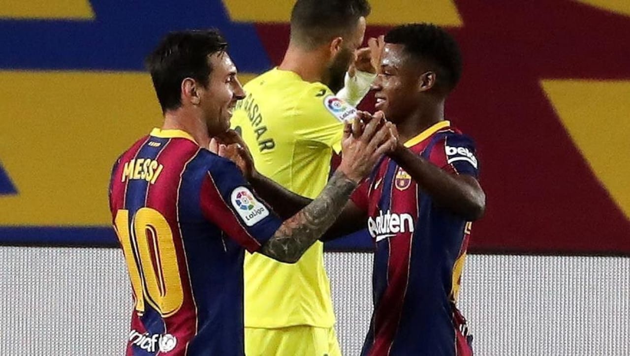 Ansu Fati: Messi siempre me ha ayudado y me da consejos
