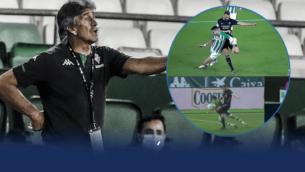 Manuel Pellegrini estalla: Expulsión, penalti, VAR y el Real Madrid juntos es demasiado