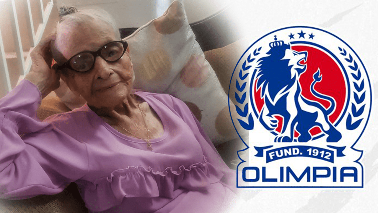 Conoce a María Elvira Membreño, la aficionada más longeva del Olimpia