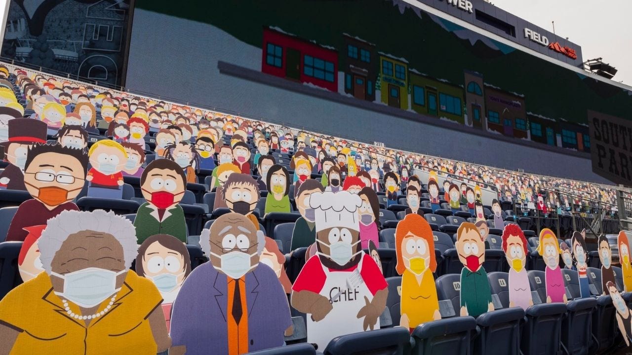 Equipo de la NFL llenó su estadio con personajes de una serie estadounidense
