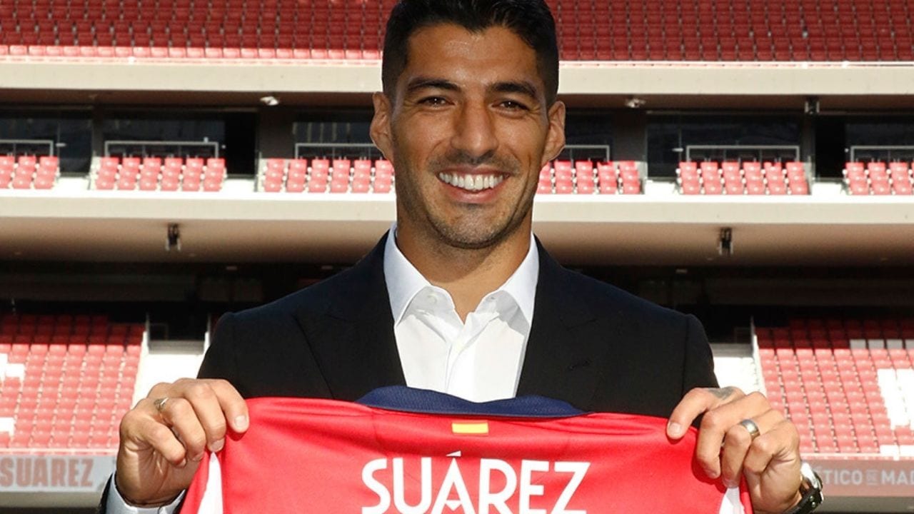 Las primeras imágenes de Luis Suárez como nuevo jugador del Atlético de Madrid