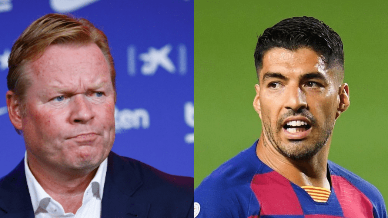 "Parece que soy el malo de la película" con Suárez, dice el entrenador Ronald Koeman