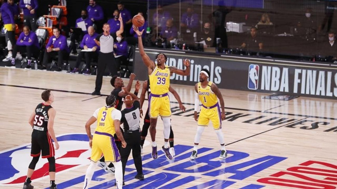 Con otra exhibición de LeBron James y Davis, Lakers ganan el primer juego de las Finales de la NBA a Miami Heat