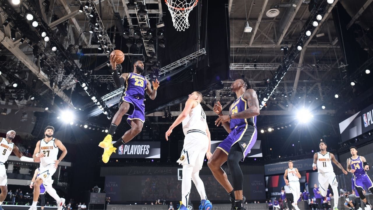 Un bestial LeBron James liquida a los Nuggets y manda a los Lakers a las finales de la NBA