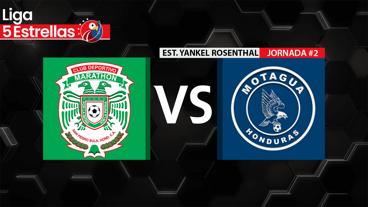 En Vivo: Marathón 1-2 Motagua | Jornada 2 | Liga 5 Estrellas
