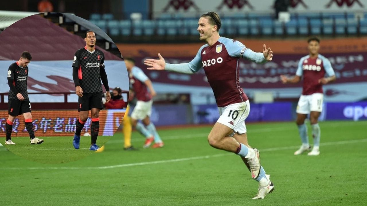 Aston Villa humilla al Liverpool y cierra jornada sorpresiva en Premier League