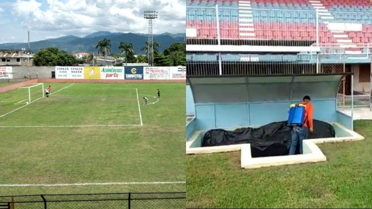 Vida y Honduras Progreso sanitizaron sus estadios para debutar en liga nacional