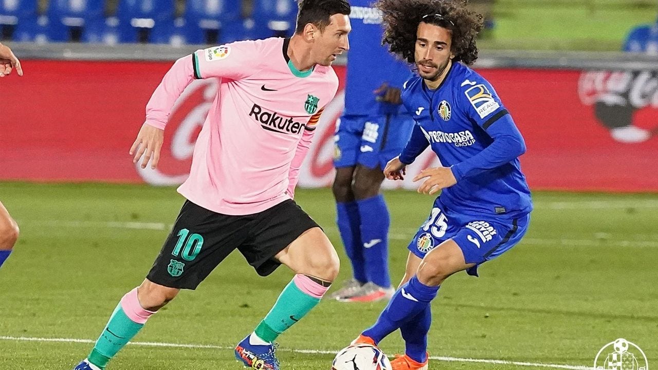 Barcelona tropieza y pierde por la mínima en su visita al Getafe