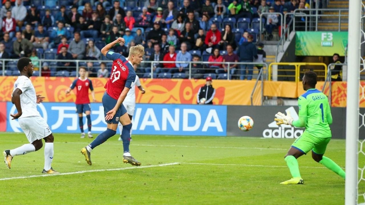 FIFA recuerda goles de Haaland ante Honduras por un increíble dato