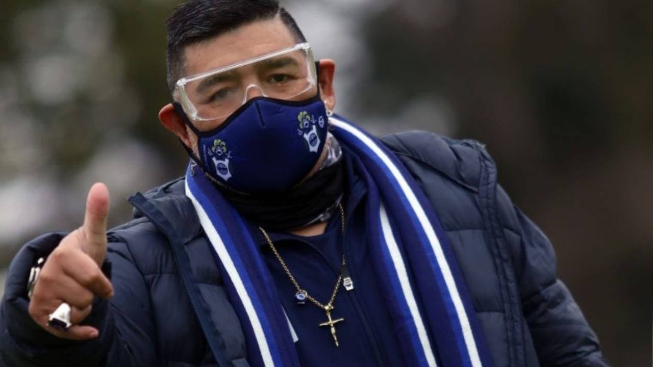 Maradona envía mensaje a sus seguidores tras conocer el resultado de su prueba del covid-19