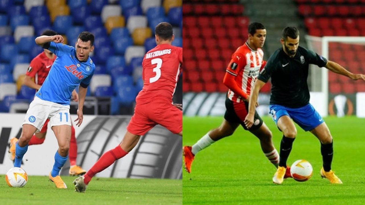 Napoli pierde en casa y el Granada sigue haciendo historia en Europa