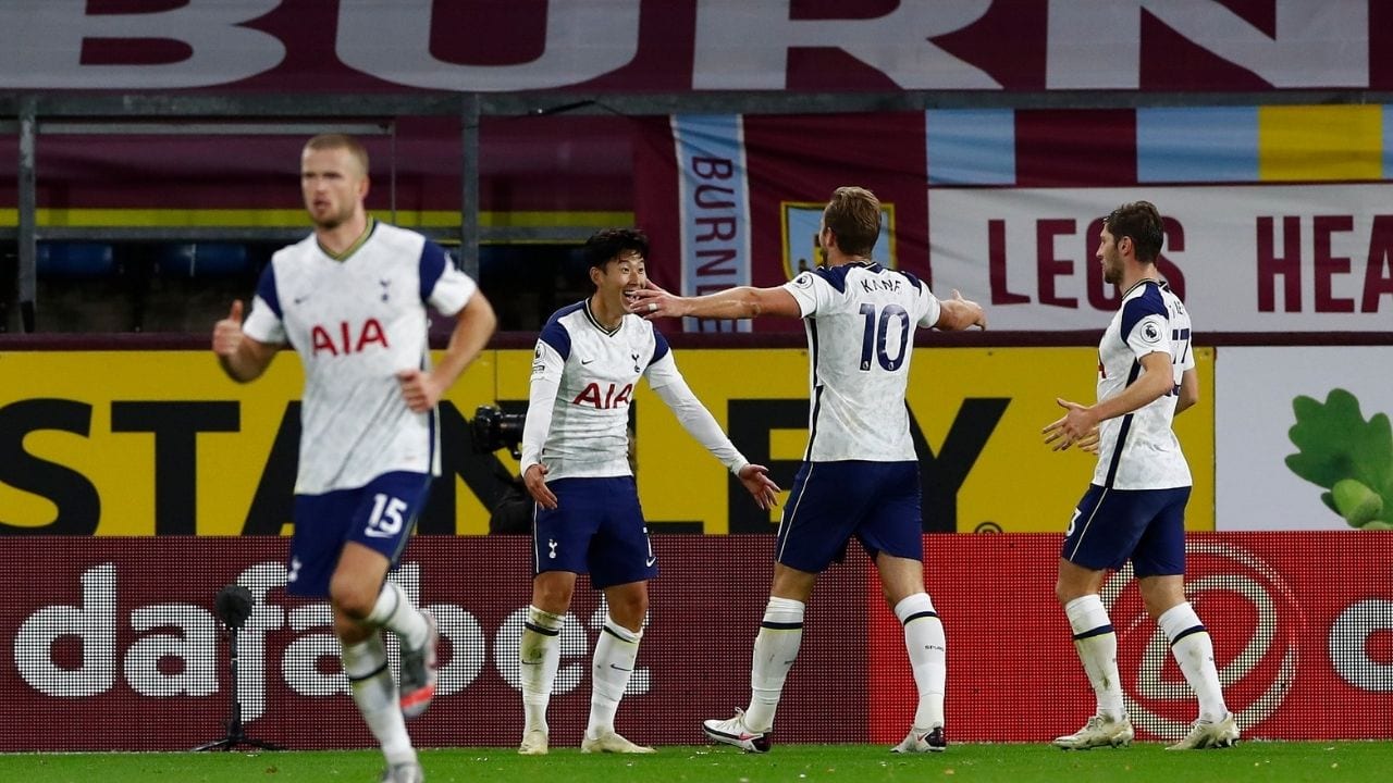 Tottenham saca importante triunfo contra el Burnley en la Premier League