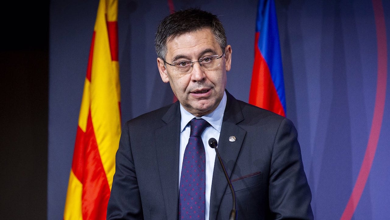 Josep Maria Bartomeu presenta su dimisión como presidente del Barcelona