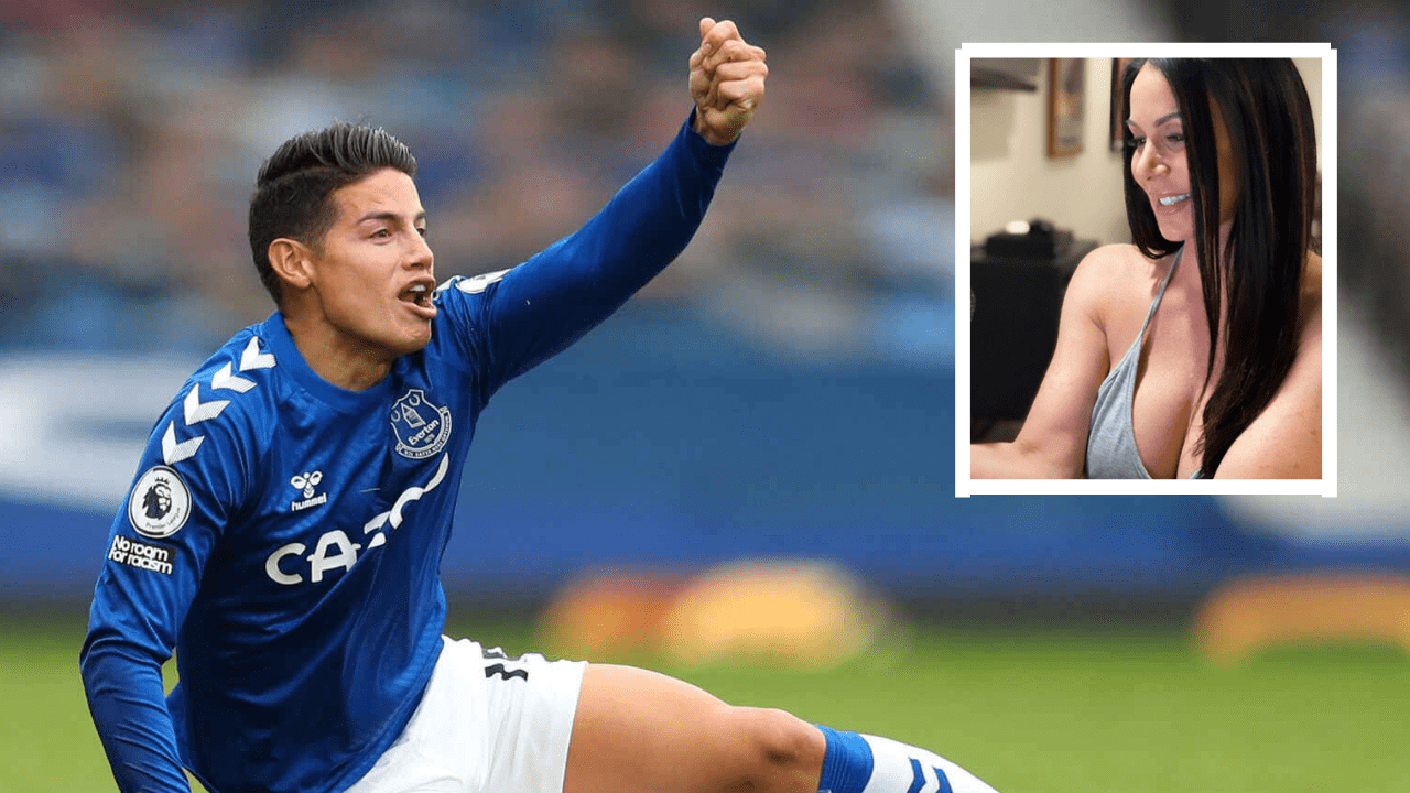 Actriz porno le desea a James Rodríguez una pronta recuperación por su golpe en los testículos