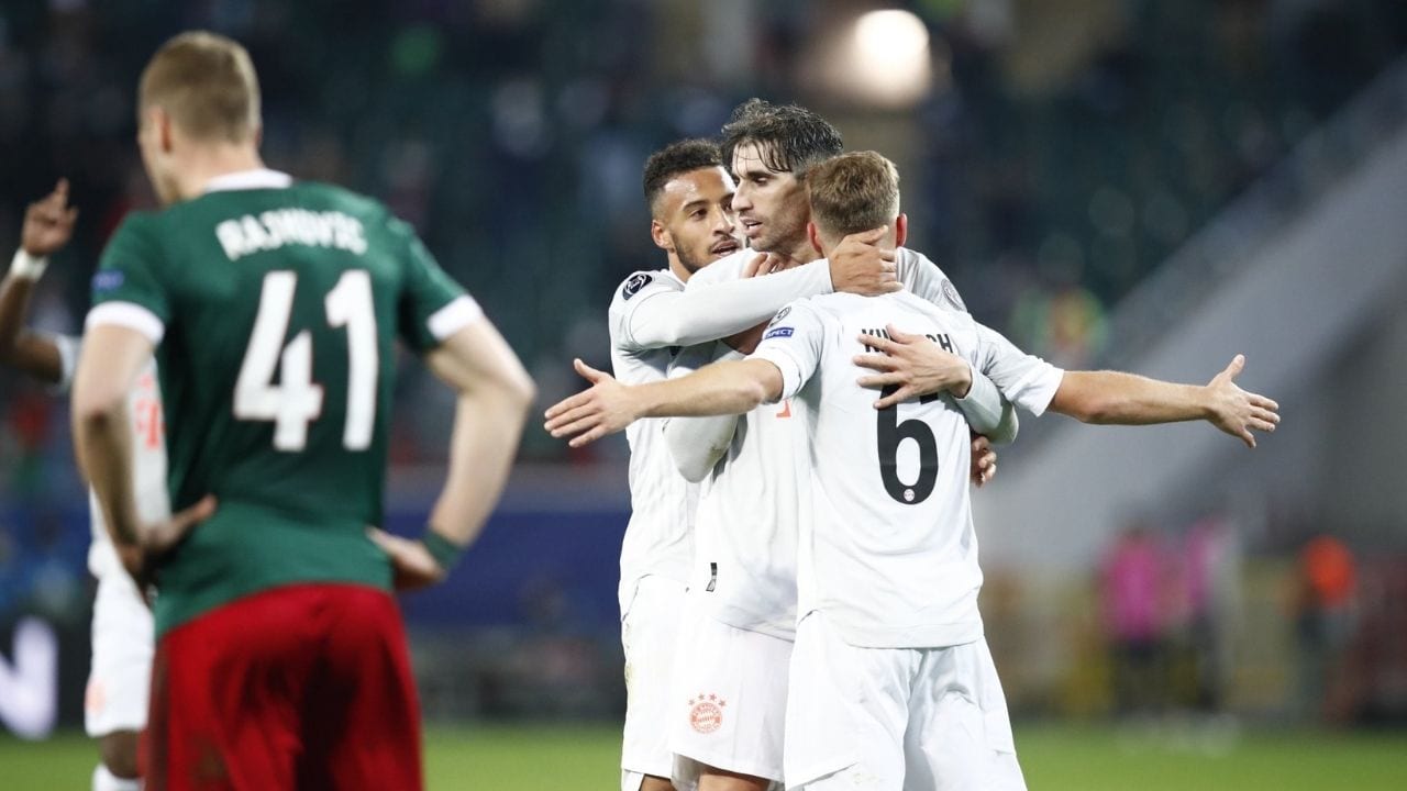 Bayern Múnich sumó otra victoria en Champions League venciendo al Lokomotiv de Moscú