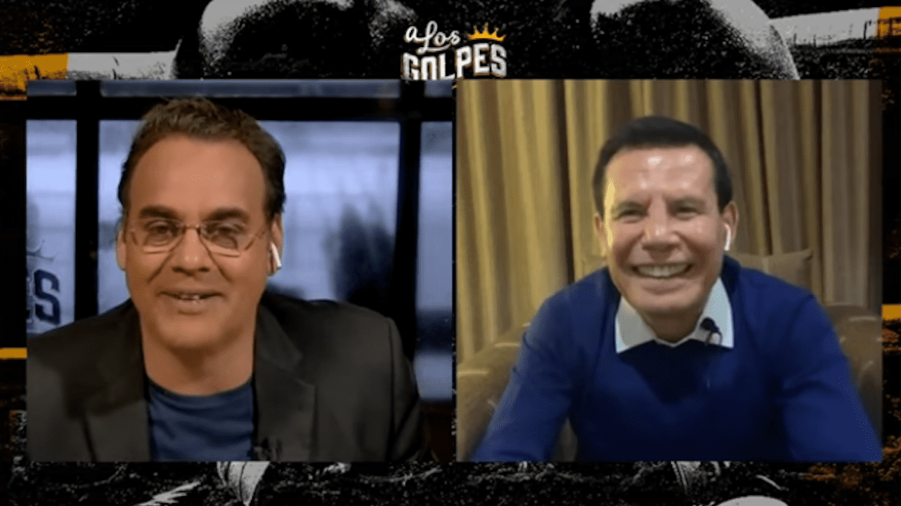 La reacción de Faitelson cuando Julio César Chávez dijo que Teófimo ganó claramente a Lomachenko