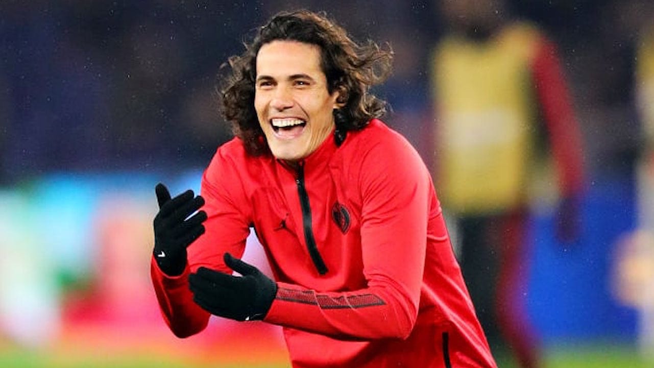 Edinson Cavani cerca de fichar por el Manchester United