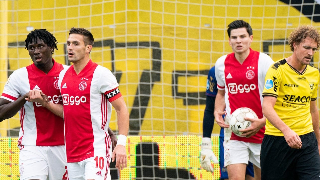 Escandalosa goleada del Ajax en su visita al VVV-Venlo en el fútbol neerlandés