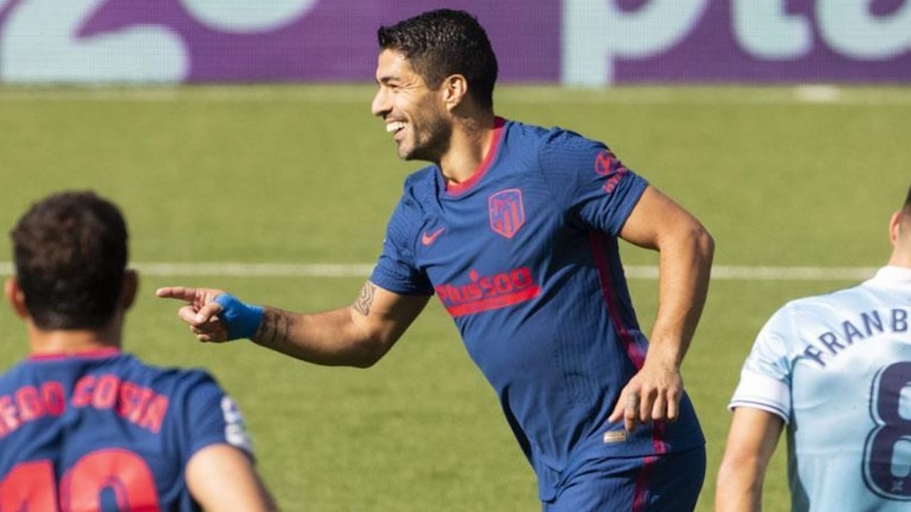 Luis Suárez guía al Atlético hacia la victoria ante el Celta