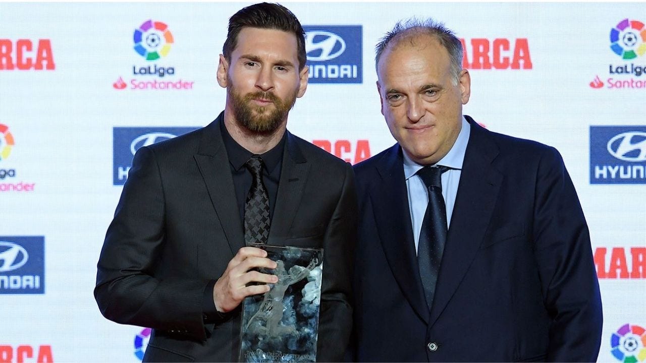 Javier Tebas, presidente de LaLiga: Prefiero que Messi se quede, pero no es cuestión de vida o muerte