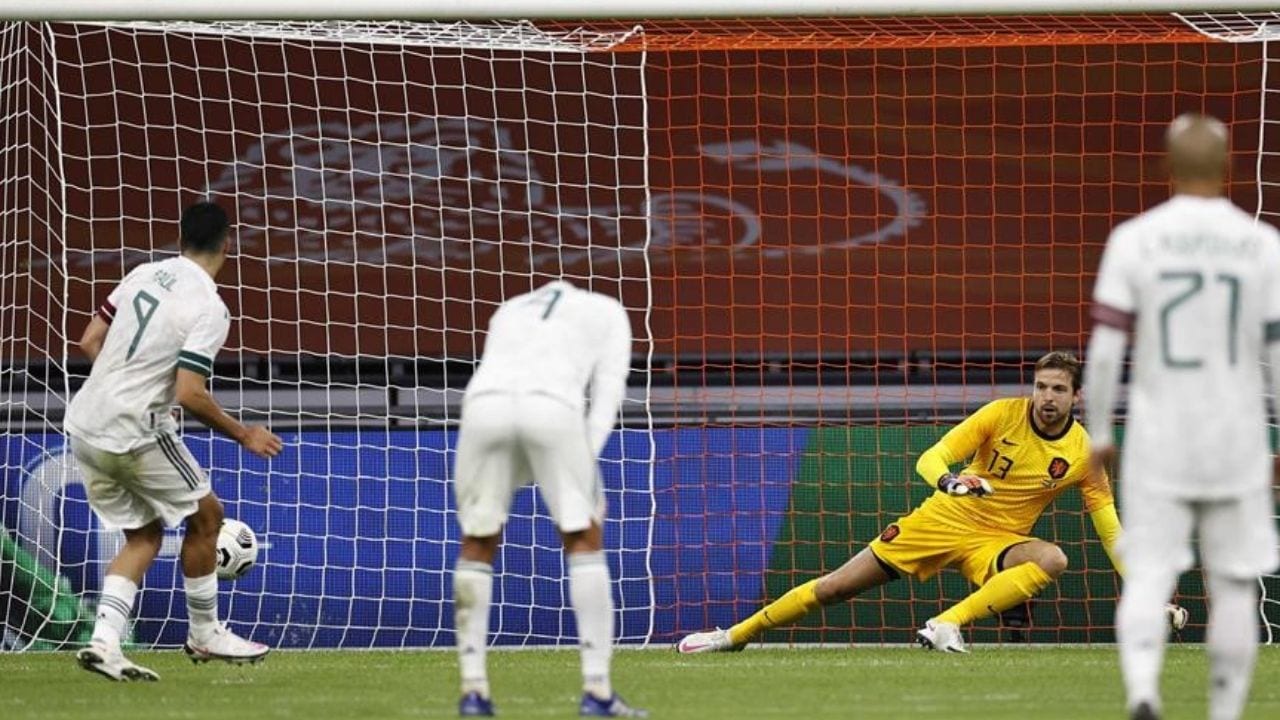México se impone a Países Bajos con un penal anotado por Raúl Jiménez