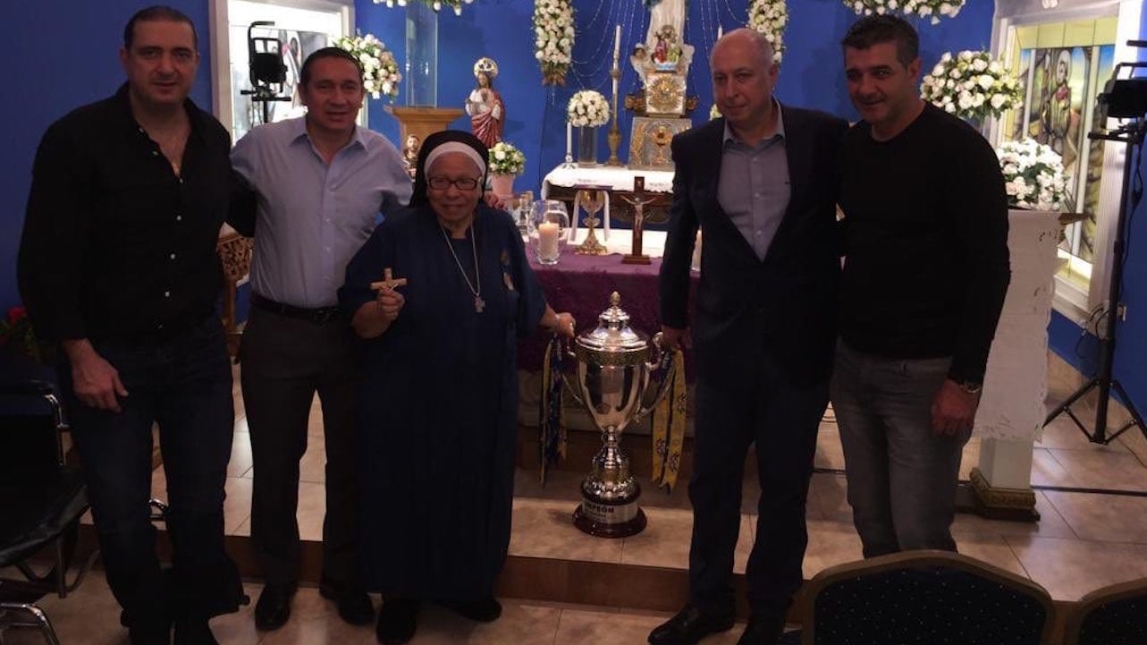 Motagua despide a una de sus más grandes aficionadas, sor María Rosa