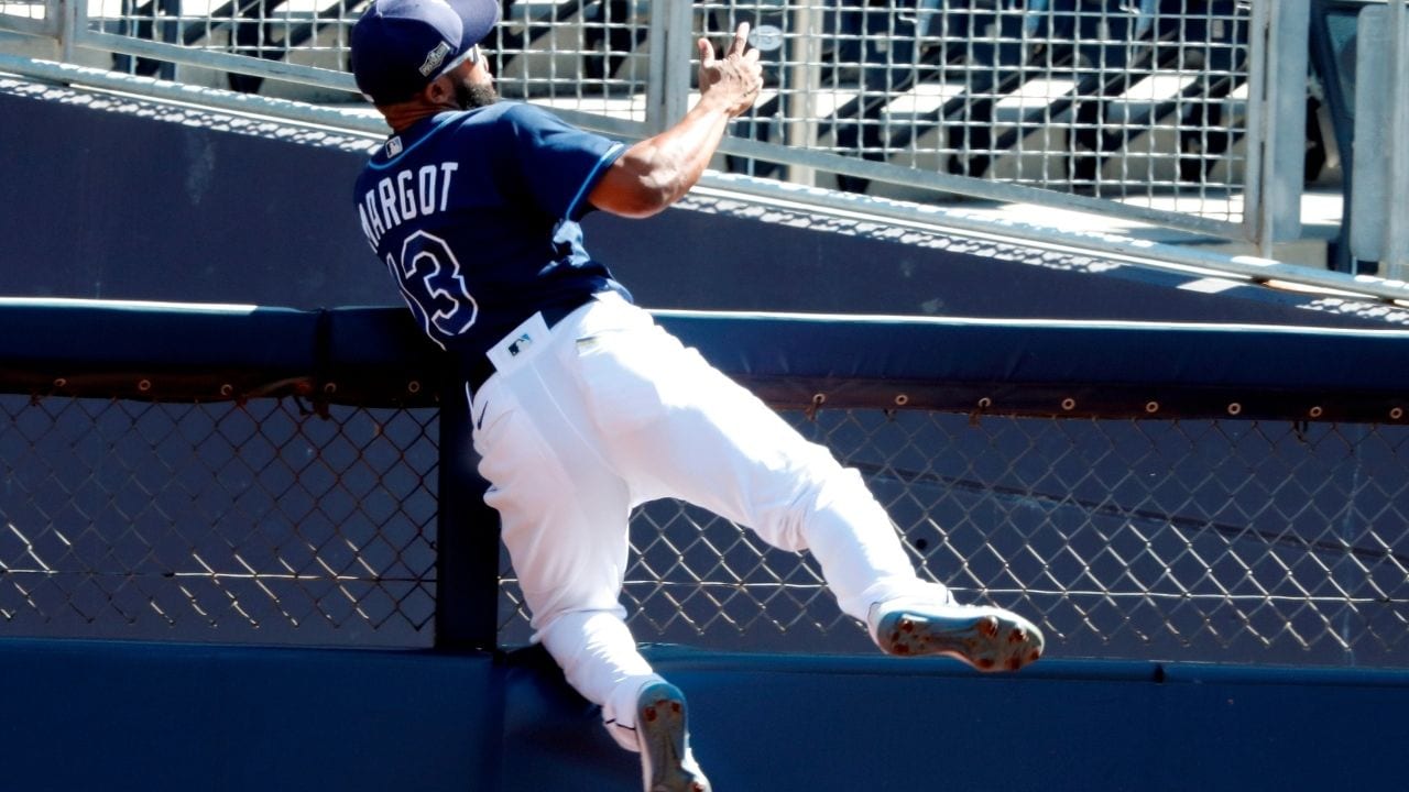 La espectacular atrapada que llevó a Tampa Bay a la victoria sobre Astros y pone 2-0 la serie de campeonato