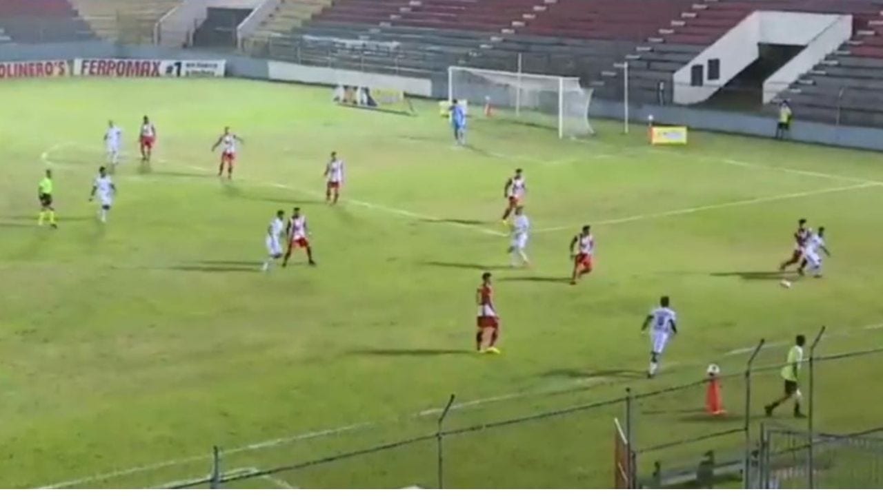 Vida y Platense igualaron en un intenso partido disputado en La Ceiba